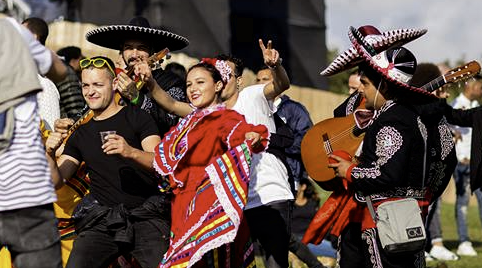 Mexicaans getint Feest