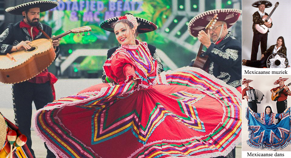 Muziek en danseressen uit Mexico